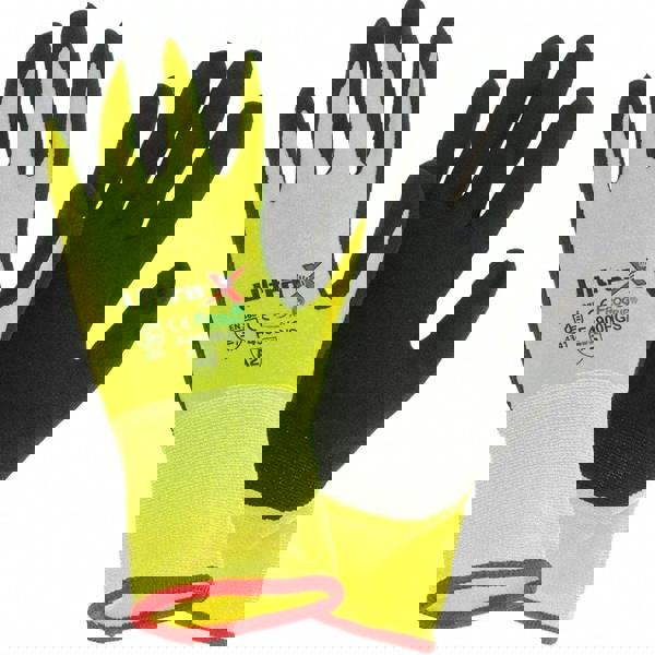 Cut-Resistant Gloves: Size S, ANSI Cut A2, Engineered Yarn (Shell)